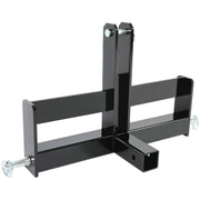 DURAFORCE 3 Point 2" Receiver Hitch Drawbar W/Suitcase Weight Bracket For CAT 1 Tractors