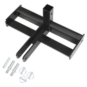 DURAFORCE 3 Point 2" Receiver Hitch Drawbar W/Suitcase Weight Bracket For CAT 1 Tractors