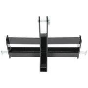 DURAFORCE 3 Point 2" Receiver Hitch Drawbar W/Suitcase Weight Bracket For CAT 1 Tractors