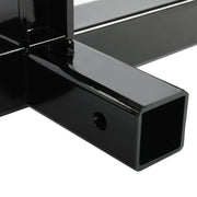 DURAFORCE 3 Point 2" Receiver Hitch Drawbar W/Suitcase Weight Bracket For CAT 1 Tractors