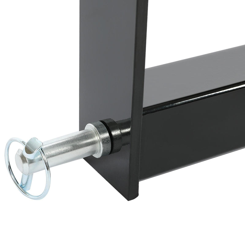 DURAFORCE 3 Point 2" Receiver Hitch Drawbar W/Suitcase Weight Bracket For CAT 1 Tractors