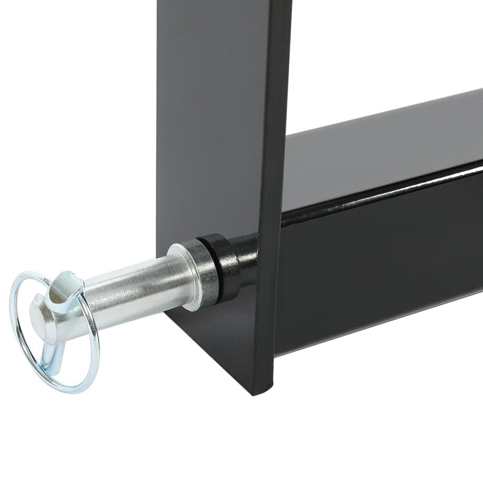 DURAFORCE 3 Point 2" Receiver Hitch Drawbar W/Suitcase Weight Bracket For CAT 1 Tractors