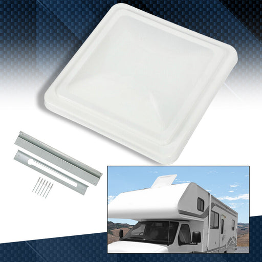 DURAFORCE FOR RV Camper Cargo Motorhome Trailer Roof Vent Lid Cover Replacement 14" x 14"