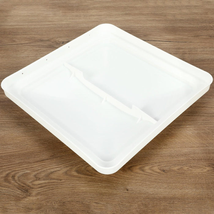 DURAFORCE 2Pack 14"X14" RV Replacement Roof Vent Cover White Camper (Trailer) Vent Cover