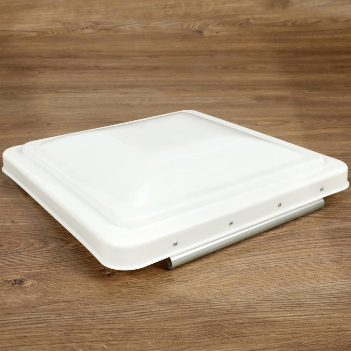 DURAFORCE 2Pack 14"X14" RV Replacement Roof Vent Cover White Camper (Trailer) Vent Cover