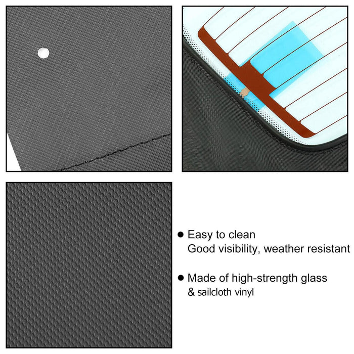 DURAFORCE Convertible Soft Top & Heated Glass window Fits For Corvette C5 1998-2004