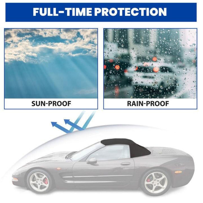 DURAFORCE Convertible Soft Top & Heated Glass window Fits For Corvette C5 1998-2004