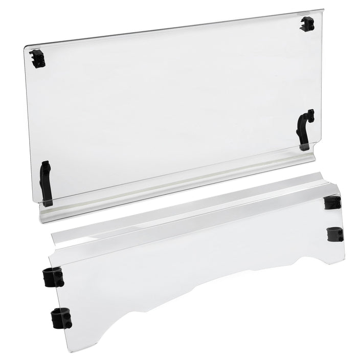 DURAFORCE For Buck 200 / 400 New Clear UTV Flip Folding Front Windshield