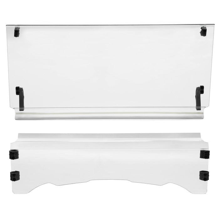 DURAFORCE For Buck 200 / 400 New Clear UTV Flip Folding Front Windshield