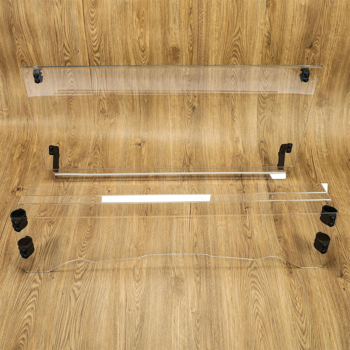 DURAFORCE For Buck 200 / 400 New Clear UTV Flip Folding Front Windshield