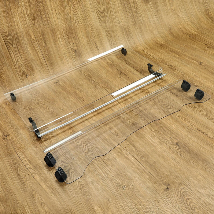 DURAFORCE For Buck 200 / 400 New Clear UTV Flip Folding Front Windshield