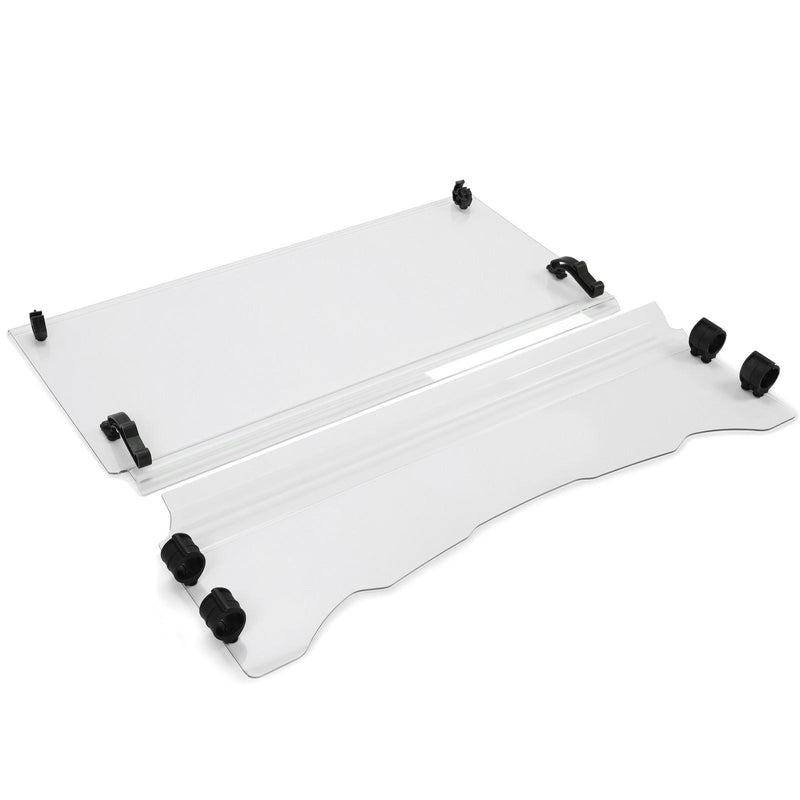 DURAFORCE For Buck 200 / 400 New Clear UTV Flip Folding Front Windshield