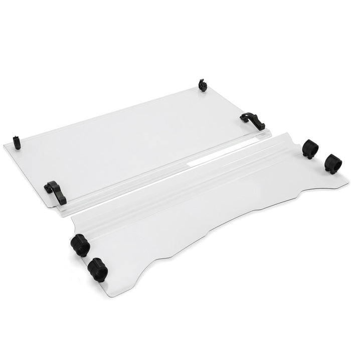 DURAFORCE For Buck 200 / 400 New Clear UTV Flip Folding Front Windshield