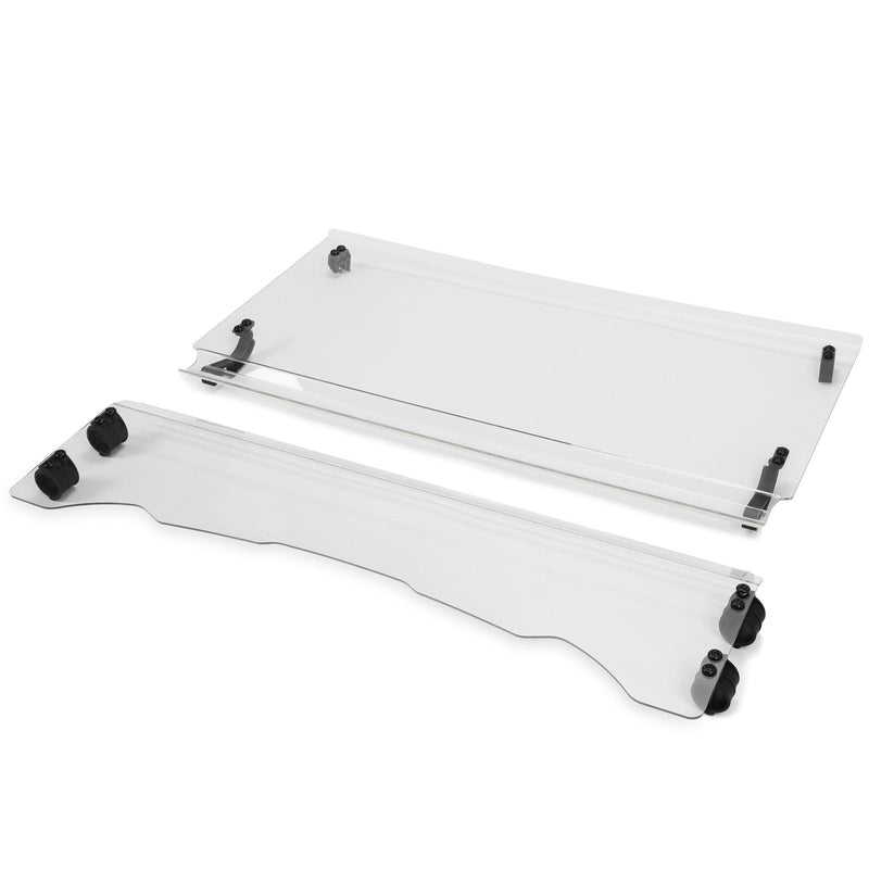 DURAFORCE For Buck 200 / 400 New Clear UTV Flip Folding Front Windshield