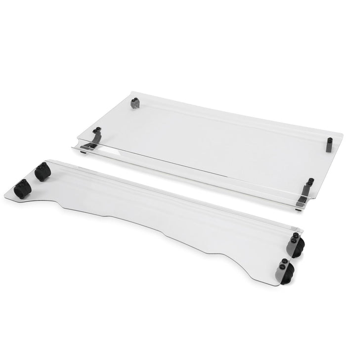 DURAFORCE For Buck 200 / 400 New Clear UTV Flip Folding Front Windshield