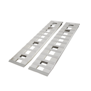DURAFORCE 72" X 15" 8500 LBS ALUMINUM Hook Ramp CAR TRUCK TRAILER Auto Hauler Pair 6FT
