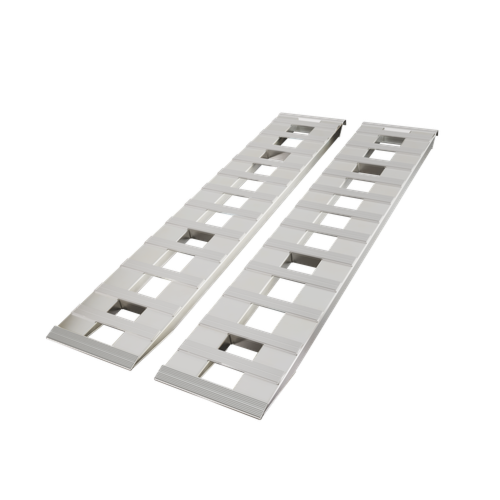 DURAFORCE 72" X 15" 8500 LBS ALUMINUM Hook Ramp CAR TRUCK TRAILER Auto Hauler Pair 6FT
