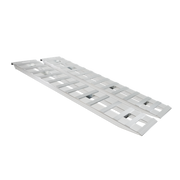 DURAFORCE 72" X 15" 8500 LBS ALUMINUM Hook Ramp CAR TRUCK TRAILER Auto Hauler Pair 6FT