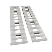 DURAFORCE 72" X 15" 8500 LBS ALUMINUM Hook Ramp CAR TRUCK TRAILER Auto Hauler Pair 6FT