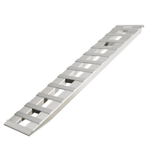 DURAFORCE 72" X 15" 8500 LBS ALUMINUM Hook Ramp CAR TRUCK TRAILER Auto Hauler Pair 6FT