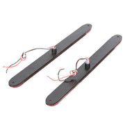 DURAFORCE 4X 16" 11 LED Red Truck Trailer Light Bar Stop Turn Tail Brake Light Strip Kit