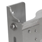 DURAFORCE Boat Adjustable 4'' Outboard Boat Aluminum Motor Jack Plate Tool Silver