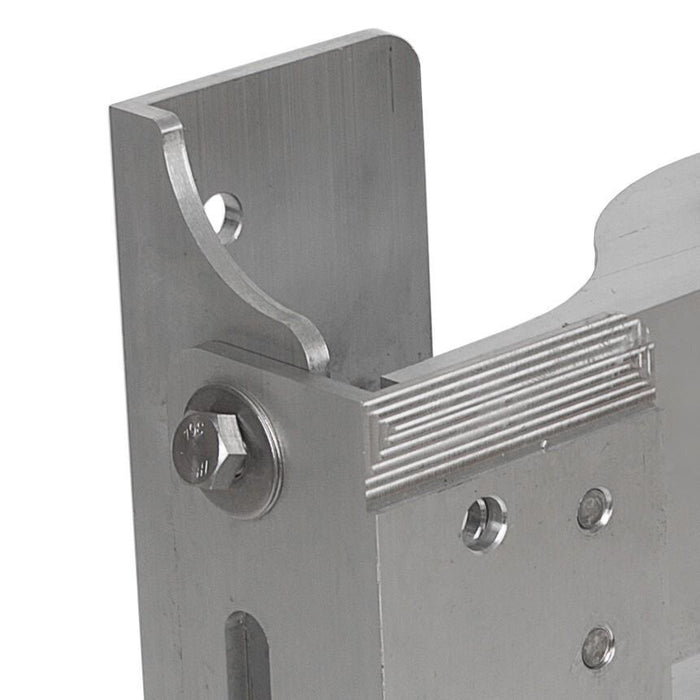 DURAFORCE Boat Adjustable 4'' Outboard Boat Aluminum Motor Jack Plate Tool Silver