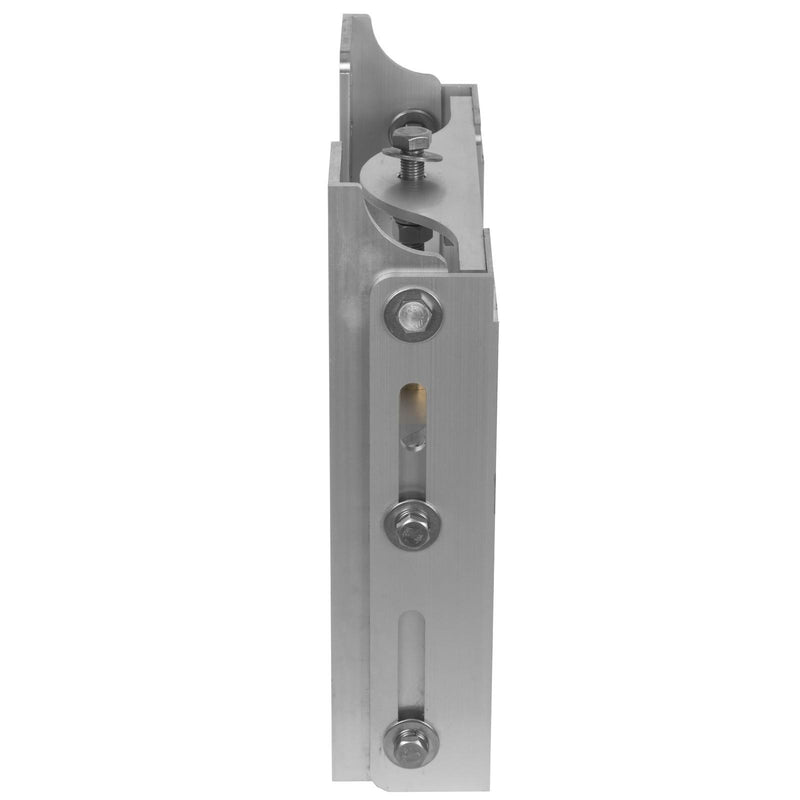 DURAFORCE Boat Adjustable 4'' Outboard Boat Aluminum Motor Jack Plate Tool Silver