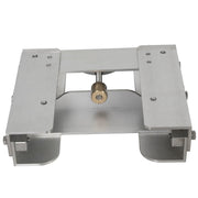 DURAFORCE Boat Adjustable 4'' Outboard Boat Aluminum Motor Jack Plate Tool Silver