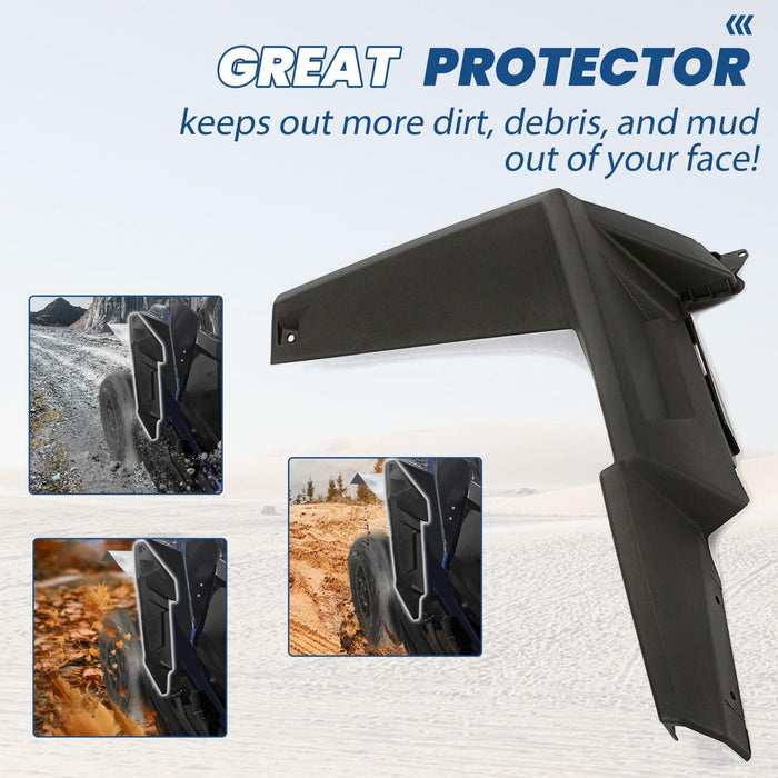 DURAFORCE For 2014-2023 Polaris RZR S 900 1000 Trail Rear Right Fender Flair 5439767-070