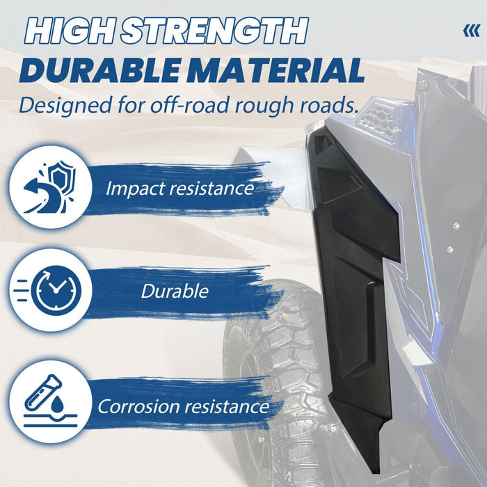 DURAFORCE For 2014-2023 Polaris RZR S 900 1000 Trail Rear Right Fender Flair 5439767-070