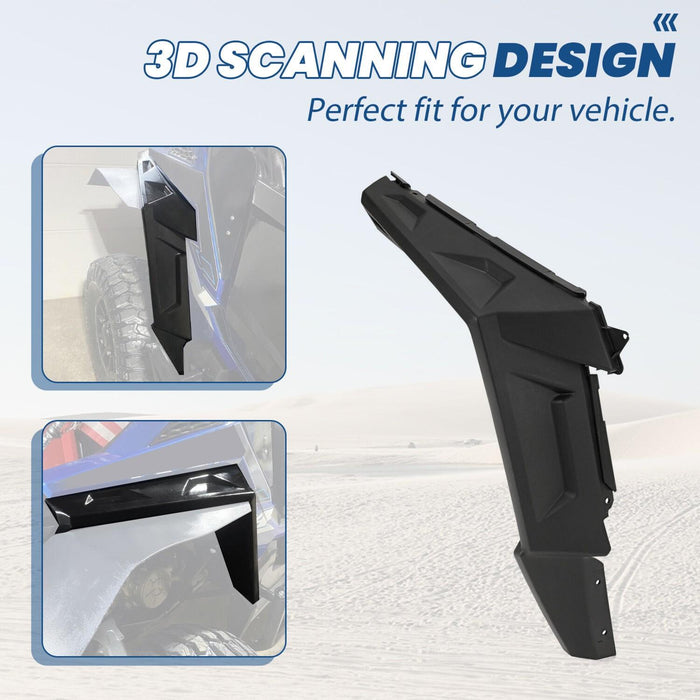 DURAFORCE For 2014-2023 Polaris RZR S 900 1000 Trail Rear Right Fender Flair 5439767-070