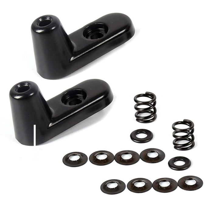 DURAFORCE 2) Bracket Sun Visor Repair Kit For Jeep Wrangler 2003-2006 Aluminum 924-532