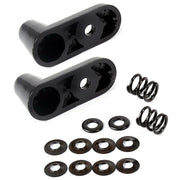DURAFORCE Bracket Sun Visor Repair Kit For Jeep Wrangler 2003-2006 Aluminum 924-532 2PCS