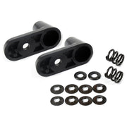 DURAFORCE Bracket Sun Visor Repair Kit For Jeep Wrangler 2003-2006 Aluminum 924-532 2PCS