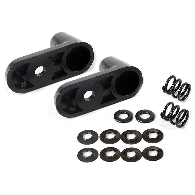 DURAFORCE Bracket Sun Visor Repair Kit For Jeep Wrangler 2003-2006 Aluminum 924-532 2PCS