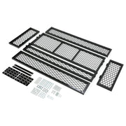 DURAFORCE Front For ATV Drop Cargo Basket Rack Storage Carrier Kit Universal Steel Black