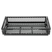 DURAFORCE Front For ATV Drop Cargo Basket Rack Storage Carrier Kit Universal Steel Black