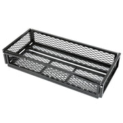 DURAFORCE Front For ATV Drop Cargo Basket Rack Storage Carrier Kit Universal Steel Black