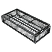 DURAFORCE Front For ATV Drop Cargo Basket Rack Storage Carrier Kit Universal Steel Black