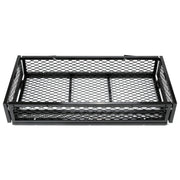 DURAFORCE Front For ATV Drop Cargo Basket Rack Storage Carrier Kit Universal Steel Black