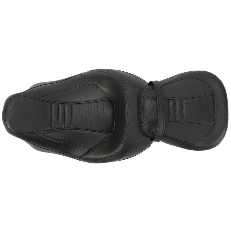 DURAFORCE Low-Profile Driver Passenger Seat Fit For Harley Touring Road Glide 2009-2023