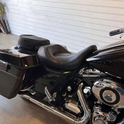 DURAFORCE Low-Profile Driver Passenger Seat Fit For Harley Touring Road Glide 2009-2023