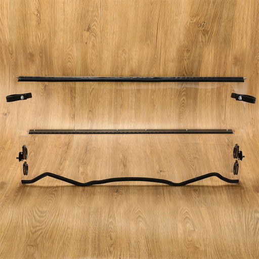 DURAFORCE Folding Front Windshield Clear For 2016+ Kawasaki Teryx 800/Teryx4 800 2016-2024