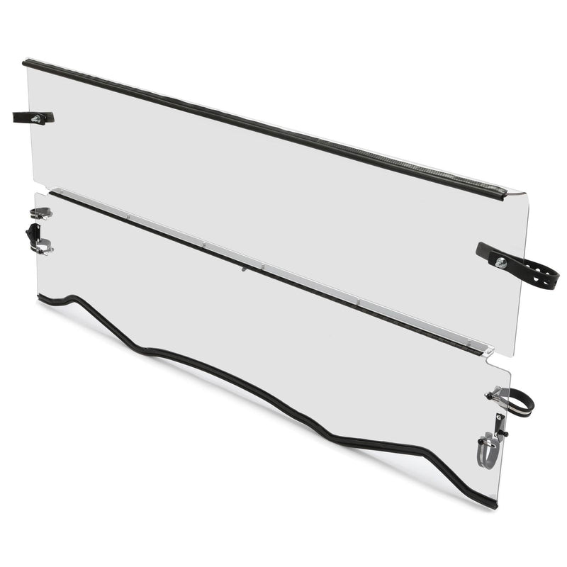 DURAFORCE Folding Front Windshield Clear For 2016+ Kawasaki Teryx 800/Teryx4 800 2016-2024