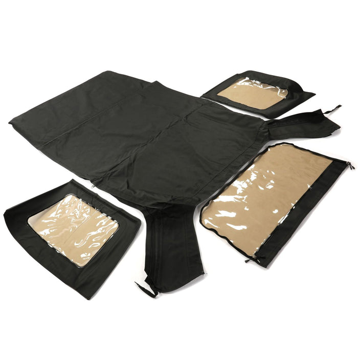 DURAFORCE Fits 2010-18 Jeep Wrangler JK Rubicon 4-Door Replacement Soft Top Tinted Windows