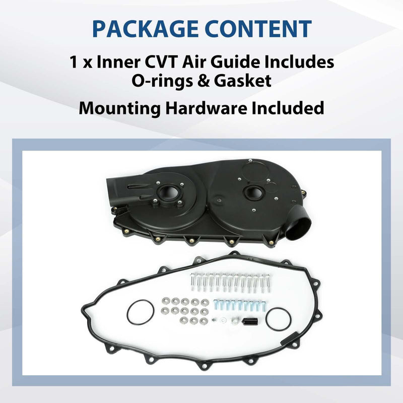 DURAFORCE CVT Air Guide Inner Clutch Cover For 2012-UP Can Am Maverick 1000R 420612304