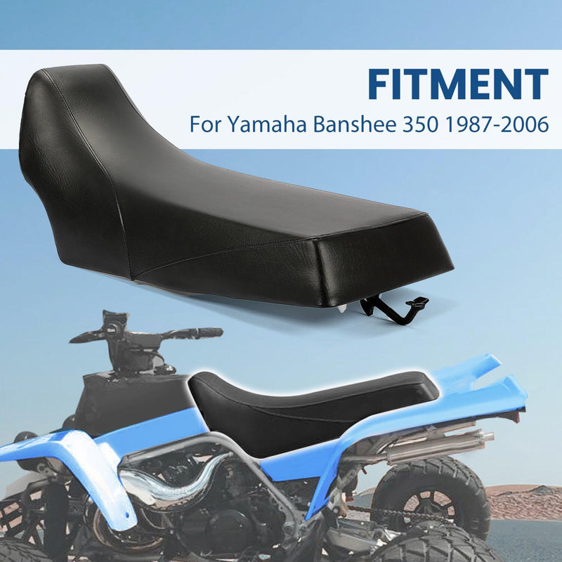 DURAFORCE New! Complete Seat For 1987-2001 88 89 2003-2006 Yamaha Banshee 350 YFZ350 Black