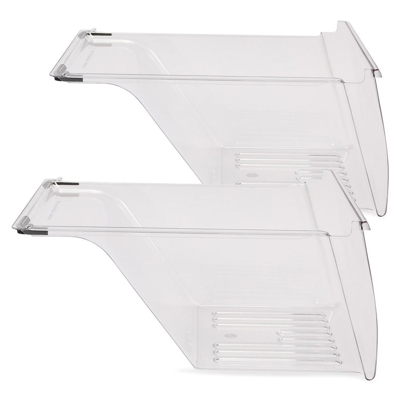 DURAFORCE 2 x Crisper Drawer Compatible with Frigidaire Refrigerator 240337103 240337107