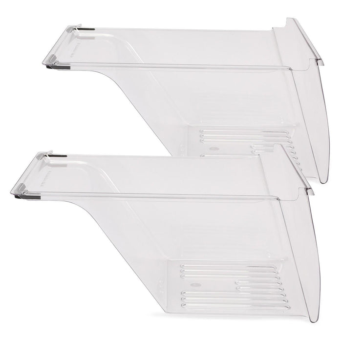 DURAFORCE 2 x Crisper Drawer Compatible with Frigidaire Refrigerator 240337103 240337107
